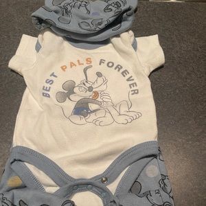Mickey Mouse onesie